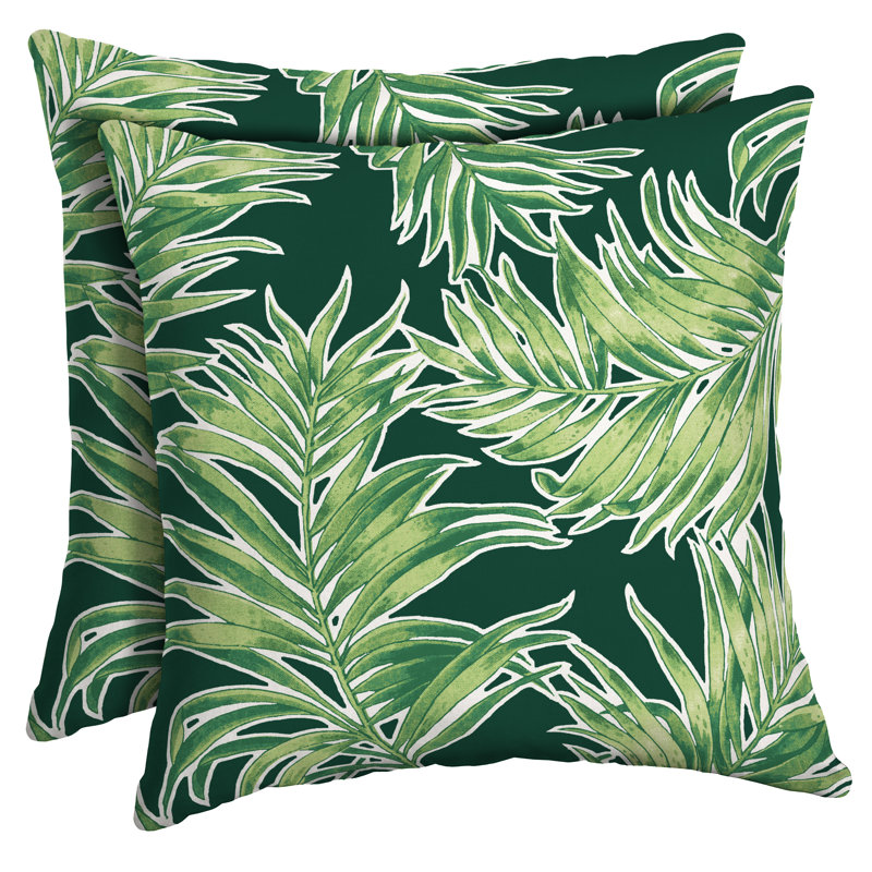 Bayou Breeze Kittleson Tropical Outdoor Throw Pillow & Reviews Wayfair
